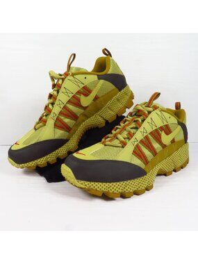 Nike Air Zoom Humara QS Buff Gold Trail Men's Sz 11 FJ7098-701 *Missing Insoles*